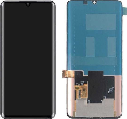 Ersatzbildschirm mit Touch-Mechanismus für Xiaomi Mi Note 10 Schwarz