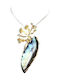Labradorite 62ct Emerald Pendant Brooch