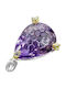 Pandantiv Artistic 23ct Ametist Topaz 925