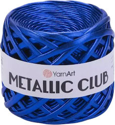 YarnArt Metallic Club Polyester Yarn Blue Roux ...