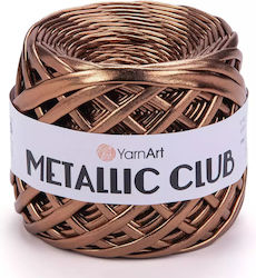 YarnArt Metallic Club Polyester Yarn Bronze 55m...