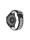 Λουράκι Σιλικόνης με Pin Λευκό (Galaxy Watch4/5/6/7/FE/4 Classic/6 Classic/5 ProForerunner 55/245/645 / Vivoactive 3/5/HR / Venu Sq 2Huawei Watch GT2 / GT3 (42mm) / GT3 Pro (43mm)Amazfit GTS 2 / GTS 2 Mini / GTS 2e)
