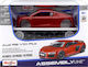 1/24 Audi R8 V10 Plus 2015 Red Metallic Easy Build Metal Kit