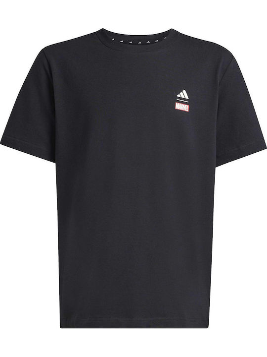 adidas Kids T-shirt Black/Off White Spider-man
