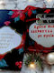 Christmas Pillow "The Best" Bracelet Greeting Card