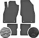 Geyer & Hosaja Set Front and Back Car Mats 4 Pieces for Opel Corsa Black