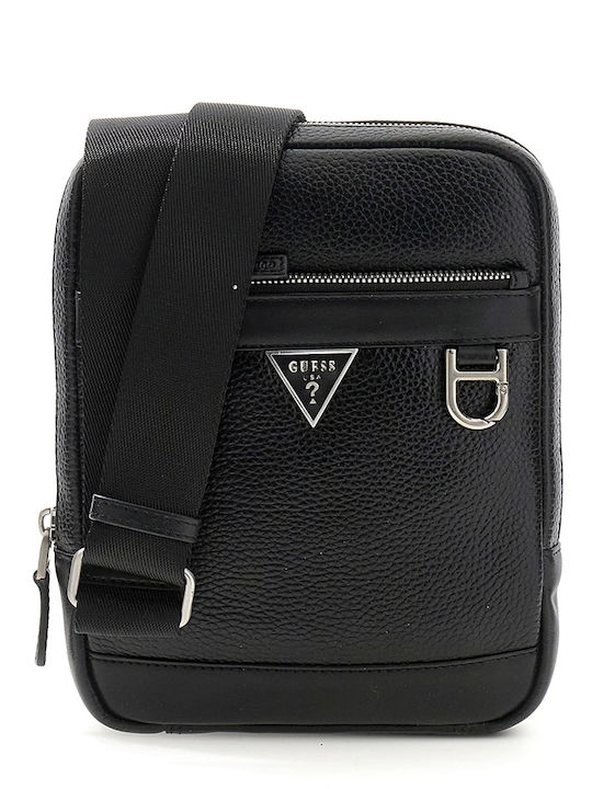 Monaco Men's Shoulder / Crossbody Bag Black