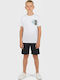 Kinderbekleidungssets mit Sommer Shorts 2 Stück Weiß Now