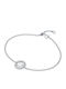 Michael Kors Women's Brass Bracelet with Zircon 17.5cm