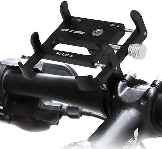 Motorcycle Bike Holder Gub Plus 6 Smartphone Aluminum Black