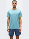 Essentials Sportliches T-Shirt Hellblau