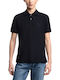 Polo Short Sleeve Navy Blue Blouse