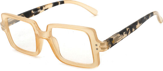 Cammello Damentaschen Lesebrillen +4.50 in Rosa Farbe 6689-Nude-450_32909