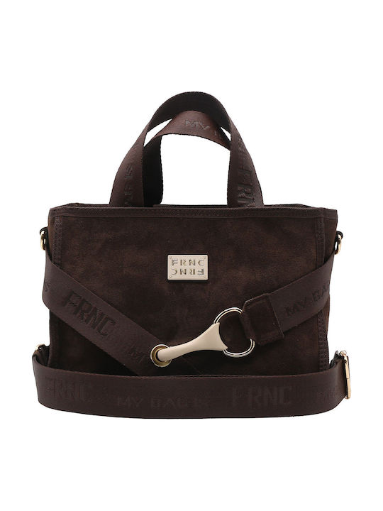 FRNC Women's Crossbody Bag Brown