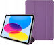 Pomologic Bookcase Защитен Калъф iPad 10.9" 10G Лилав