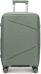 Amber Large Olive Suitcase