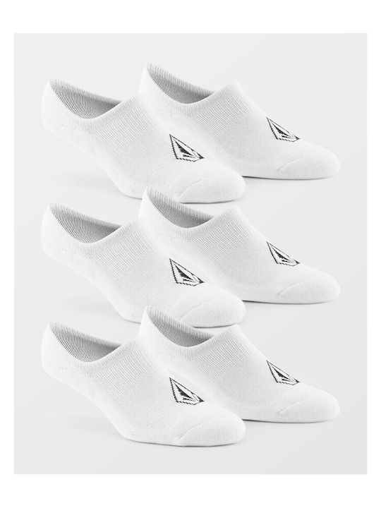 Volcom Мъжки Чорапи Бели 3Pack