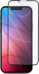 Estuff Apple Iphone 14 13/13 Pro Black Full Cover Titan Shield Tempered Glass Screen Protector 25 Pcs In A Box