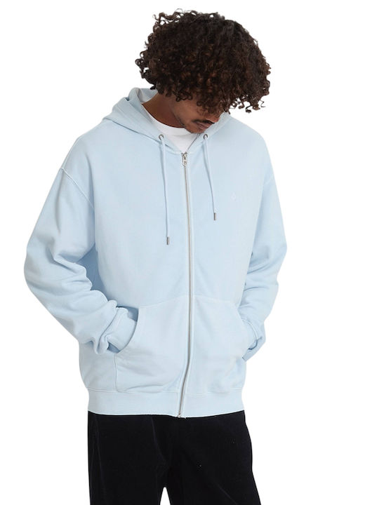 Volcom Single Hoodie Jacket Blue