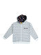 Kids Cardigan Sweatshirt with Hood White