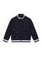 Kinder-Strickjacke Blau