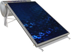 Sonne Atlas Ηλιακός Θερμοσίφωνας 160lt Glass Τριπλής Ενέργειας 2.3τ.μ. Χαμηλού Ύψους Επιλεκτικός