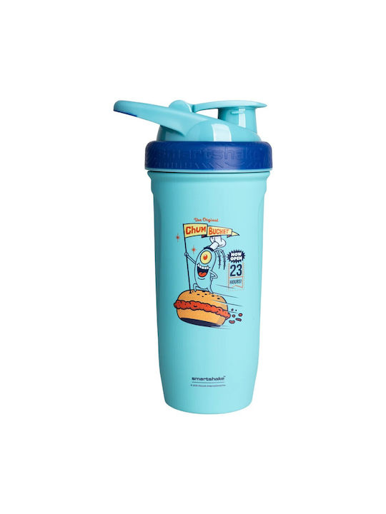 SmartShake Smart Reforce Protein Shaker 900ml Stainless Steel Gray