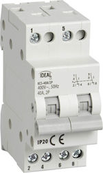 Installation Switch I-0-ii Kcs-40a/2p 40a 230/400v Ac 50hz 2p Ip20 23256