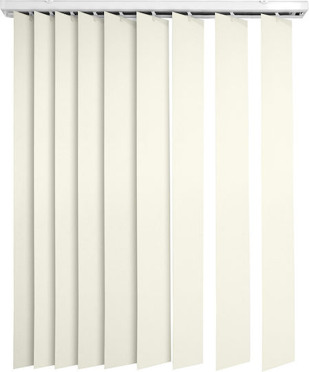 Elite Blinds 622003 Щора За Засенчване PVC В Екрю Цвят Ширина 100xВисочина 200см