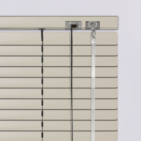 Elite Blinds 836375 Στόρι Σκίασης Αλουμινίου σε Λευκό Χρώμα Π100xΥ100εκ.