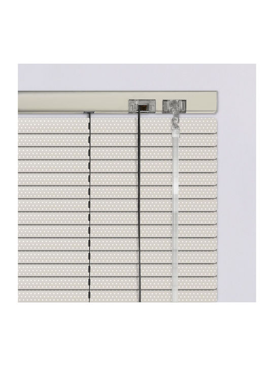 Elite Blinds 847374 Aluminum Blinds in Beige Color P100xH100cm