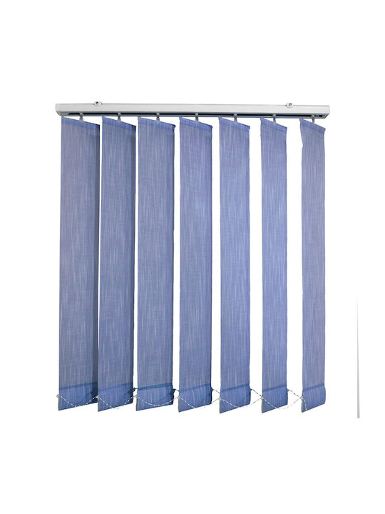 Elite Blinds 624018 Fabric Blinds in Blue Colour 100x200cm