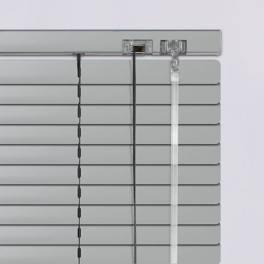 Elite Blinds 836360 Aluminum Blinds in Gray Color P100xH200cm