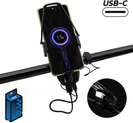 Mobile Phone Holder Ewheel Ews009 4 1 Light Horn Powerbank 4000mAh