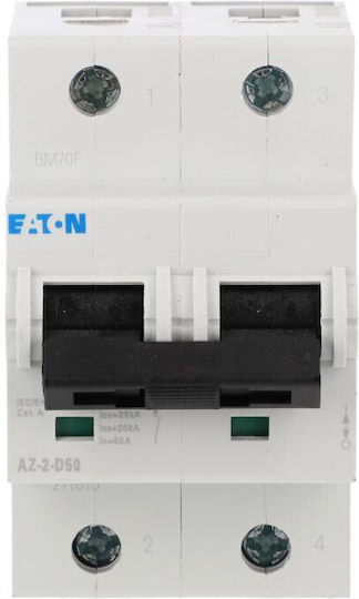 Comutator De Supratensiune 2 Poli D 50A 25kA AC Az-2-d50 211815