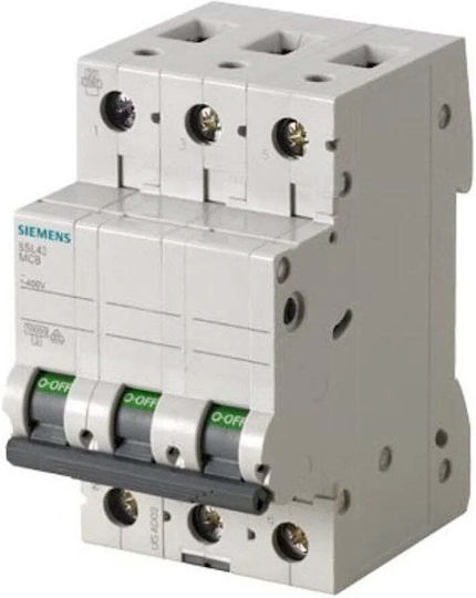 Redundanter Schaltkasten 400V 10kA 3-Gang B20a 5sl4320-6