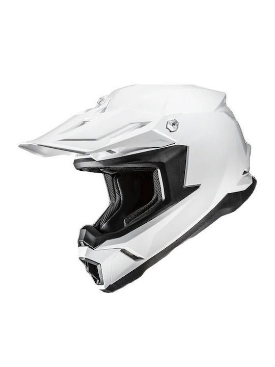 HJC C50 White Motorcycle Helmet Motocross ECE 22.06