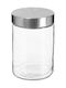 5Five Ваза за Обща Употреба с Капак Стъклена Сива 1200ml