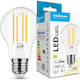 Modee Lighting LED Glühbirne 11,2W 110mm für E27 Glühbirnensockel und Form A60 Naturweiß