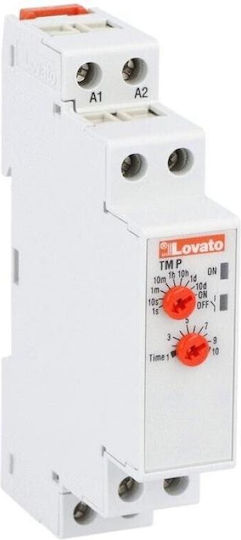 Zeitgeber 1p Aufschiebend 0.1s-100Tage 8a 24-240v Ac Multi-Band Zyklischer Betrieb Unabhängig von Tmpl Einstellungen