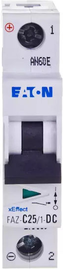 Superlock Întrerupător 1P C 25A 15kA CC Faz C25/1-cc 279130