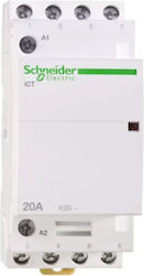 Schneider Modular Contactor Ict 20a 4no 220-240v 50hz A9c22824 Schneider Modular Contactor Ict 20a 4no 220-240v 50hz A9c22824