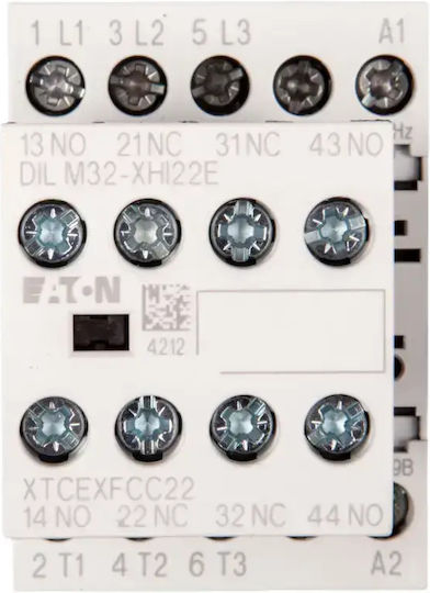 Power Contactor 9a 3p 230v Ac 2z 2r Dilm9-22 230v50hz 240v60hz 106361