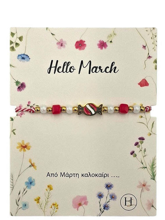 Damen Armband Glücksbringer Martaki aus Kabel