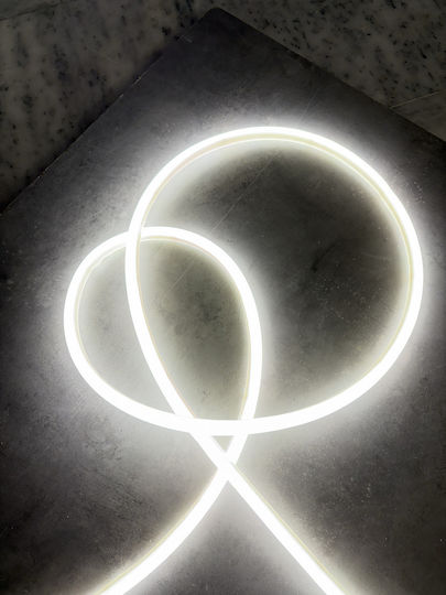 Waterproof LED Strip 220V Natural White Light 5m Neon Flex