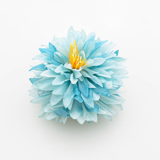 Premium Dahlia Κλάμερ Μαλλιών Boho Style & Απόλυτο Κράτημα-γαλάζιο