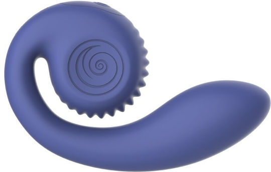 Snail Vibe Snail Gizi Lite Διπλός Δονητής με Απομακρυσμένο Έλεγχο Μωβ