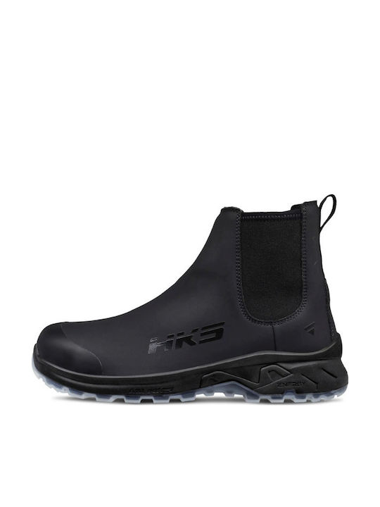 HKS Work Boots Black S3L with ESD, FO, SR Certification