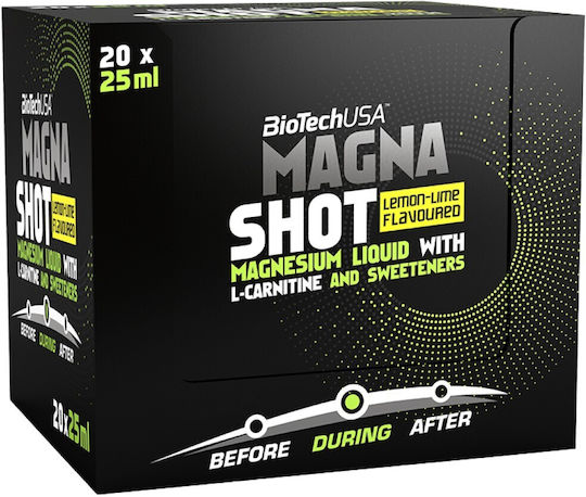 Biotech USA Magna Shot 25ml Zitronen und Limette Mineralien