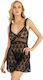 Γυναικειο Sexy Babydoll Σετ 226 Primoda 4202 002 – Μαυρο